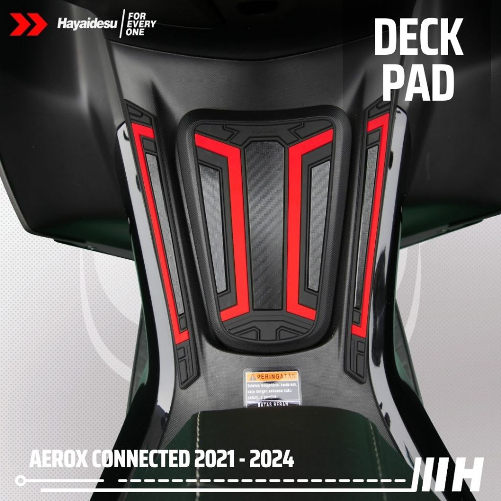 Hayaidesu AEROX Connected 2021-2024 Body Protector Deck Pad