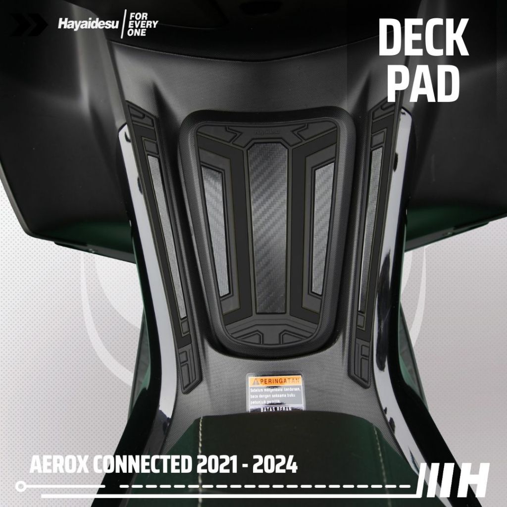 Hayaidesu AEROX Connected 2021-2024 Body Protector Deck Pad