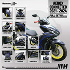 Hayaidesu Body Protector AEROX Connected 2021-2024 Full Set Cover