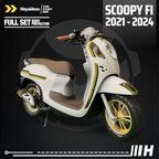 Hayaidesu Body Protector New Scoopy 2021 - 2024 Full Set Cover