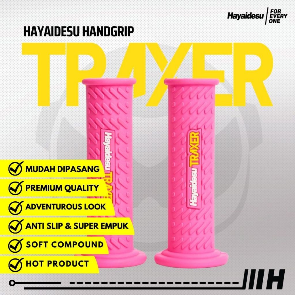 Hayaidesu Handgrip TRAXER - Hand Grip Trail & Supermoto KLX ,CRF ,WR ,KTM,Husqvarna