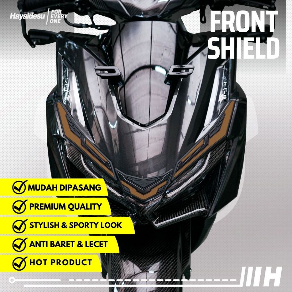 Hayaidesu Vario FI / Click 160  Front Shield Body Protector Cover