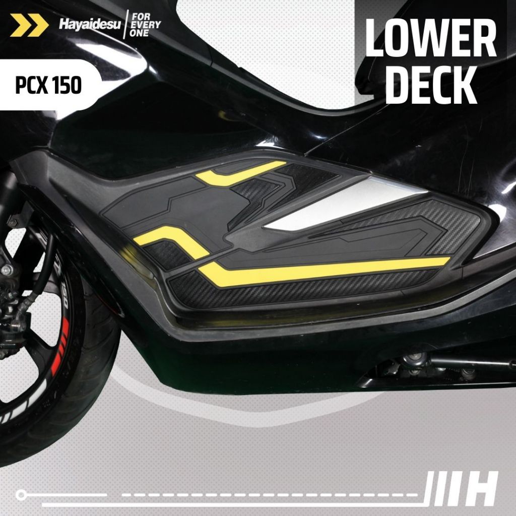 Hayaidesu PCX 150 Body Protector Lower Deck Cover