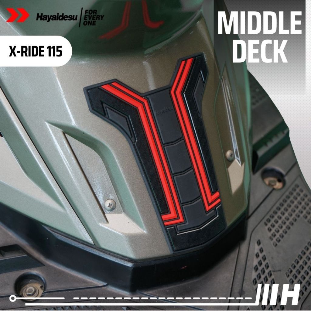 Hayaidesu XRIDE 115 Body Protector Middle Deck Cover