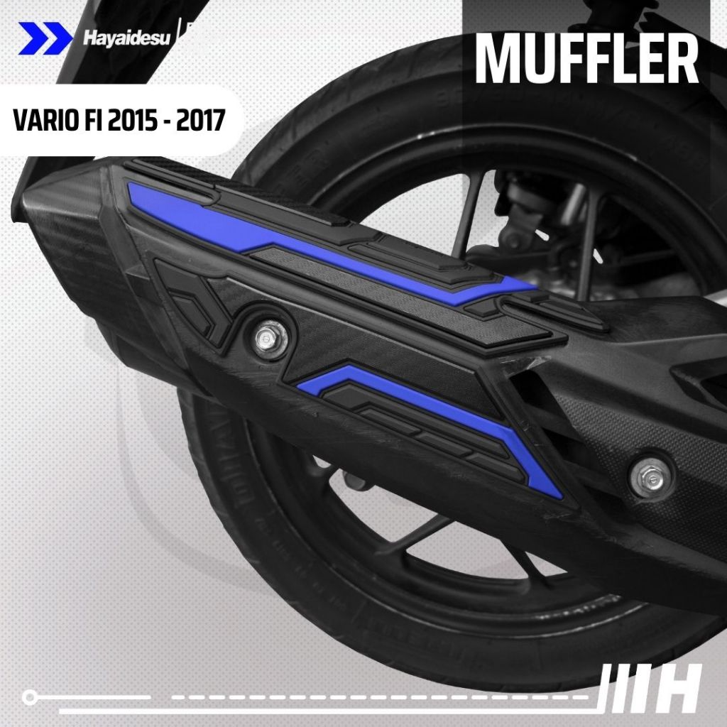 Hayaidesu Vario FI / Click 2015-2017 Body Protector Muffler Knalpot Cover