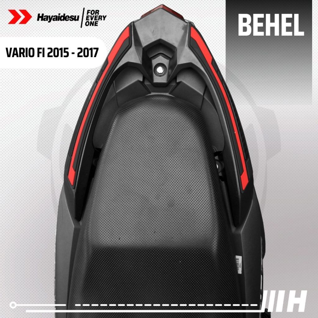 Hayaidesu Vario FI / Click 2015-2017 Body Protector Behel Pillion Grip Cover