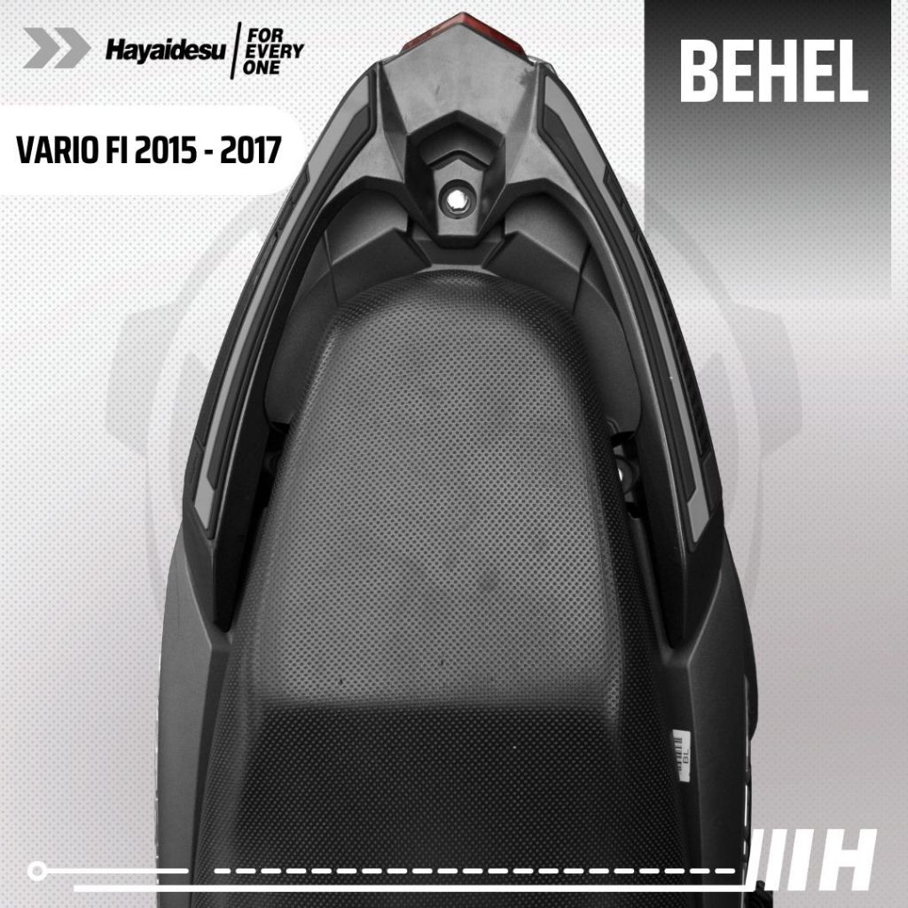 Hayaidesu Vario FI / Click 2015-2017 Body Protector Behel Pillion Grip Cover