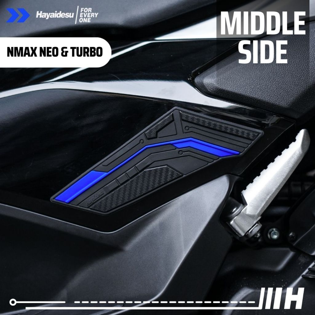 Hayaidesu Yamaha NMAX NEO & TURBO Middle Side Step Body Protector Cover
