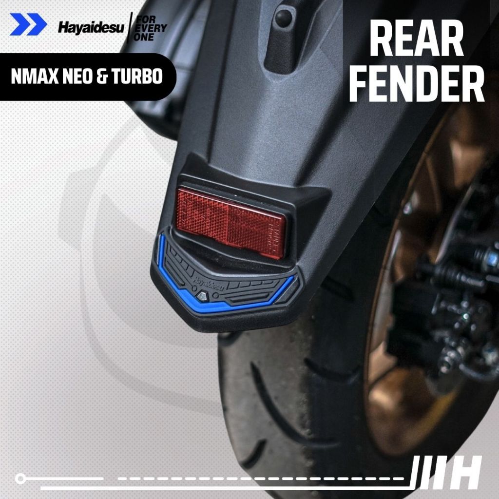 Hayaidesu Yamaha NMAX NEO & TURBO Rear Fender Body Protector Cover