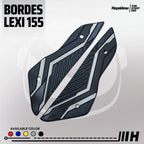 Hayaidesu LEXI 155 Floor Step Boardrest Karpet Motor LEXI 155 Bordes - Premium Quality