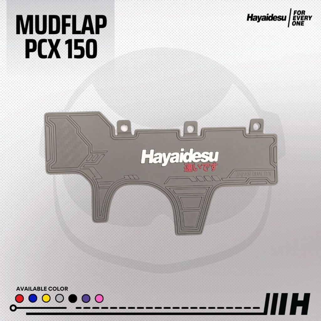 Hayaidesu PCX 150 Mudflap Penahan Lumpur - PREMIUM