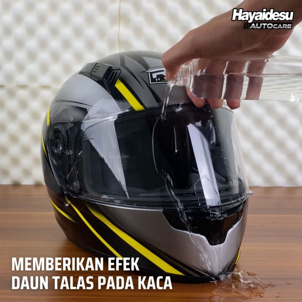 Hayaidesu GLASS GUARD - Semi Coating Kaca - Efek Daun Talas