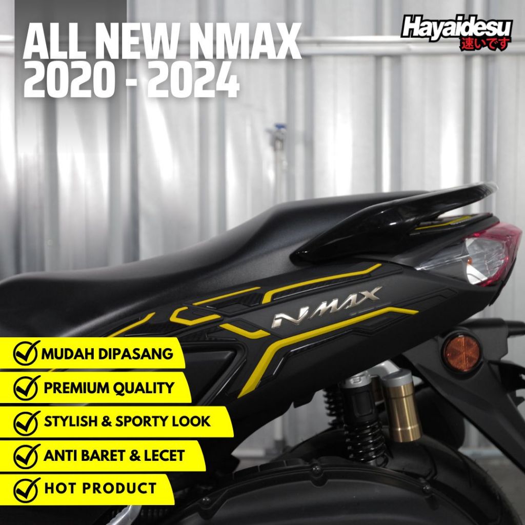Hayaidesu All New NMAX 2020-2023 Rear Side Cover Variasi Body Protector