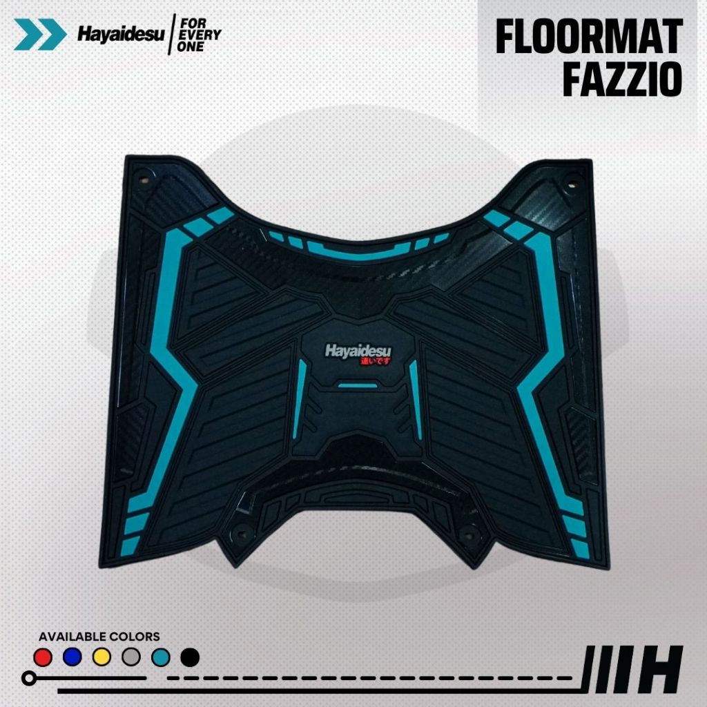 Hayaidesu Floor Mat Fazzio Karpet Motor  - Premium Quality
