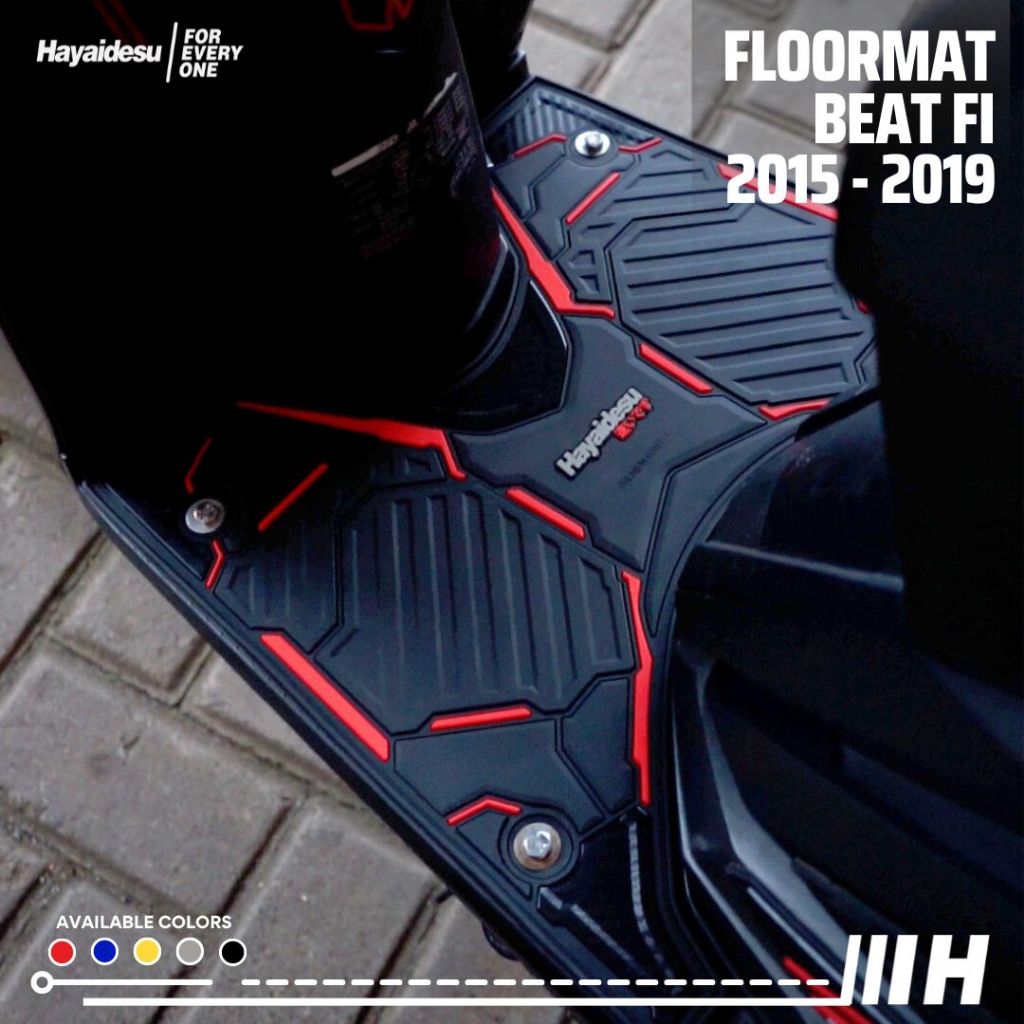 Hayaidesu BEAT 2015-2019 Karpet Motor Floor Mat - Premium Quality
