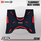 Hayaidesu Honda Beat Karbu Karpet Motor Floor Mat - Premium Quality