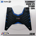 Hayaidesu Floor Mat Honda VARIO 125 Techno/KZR (2012-2014) Karpet Motor - Premium Quality