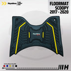 Hayaidesu Honda Scoopy Ring 12 (2017-2020) Karpet Motor Floor Mat - Premium Quality