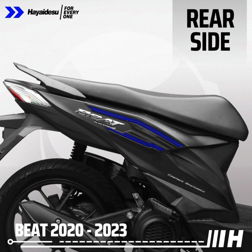 Hayaidesu BEAT 2020-2023 Deluxe / Street Body Protector Rear Side Cover