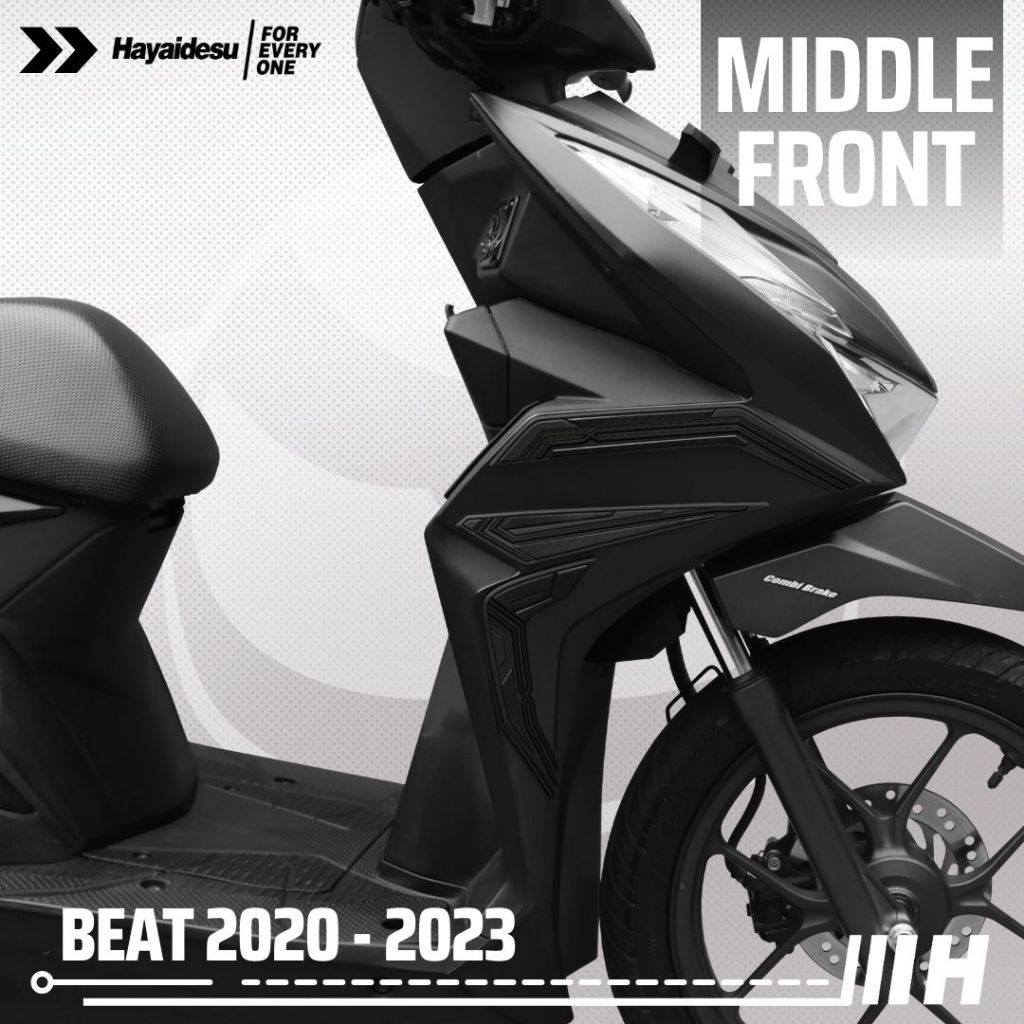 Hayaidesu BEAT 2020-2023 Deluxe / Street  Body Protector Middle Front Cover