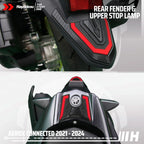Hayaidesu AEROX Connected 2021-2024 Body Protector Rear Fender & Upper Stop Lamp Cover