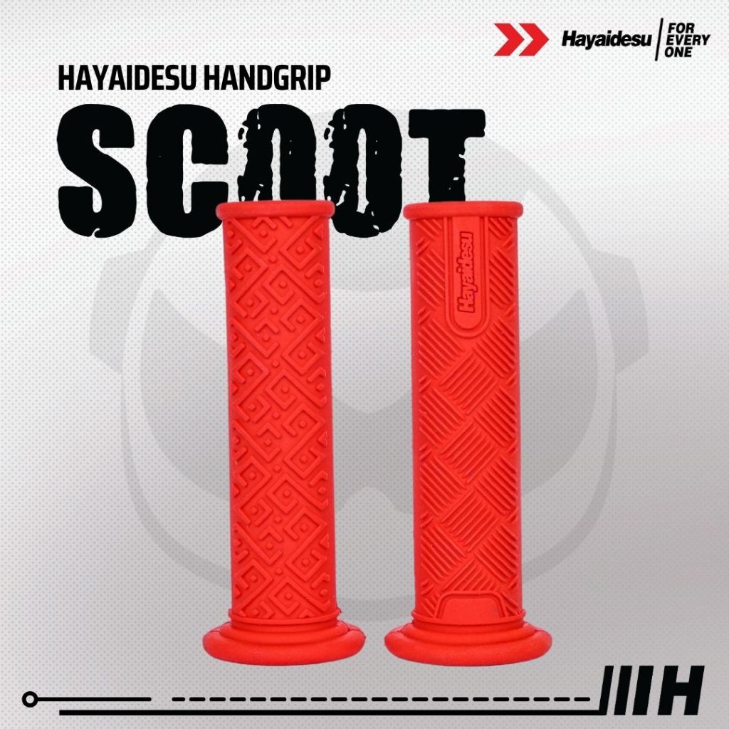 Hayaidesu Handgrip SCOOT Vespa Matic - Hand Grip Primavera , Sprint , GTS , Stylo , Fazzio , Filano , Scomadi, Royal Alloy