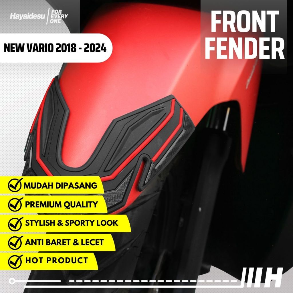 Hayaidesu New Vario Click 2018-2022 Front Fender Body Protector Cover