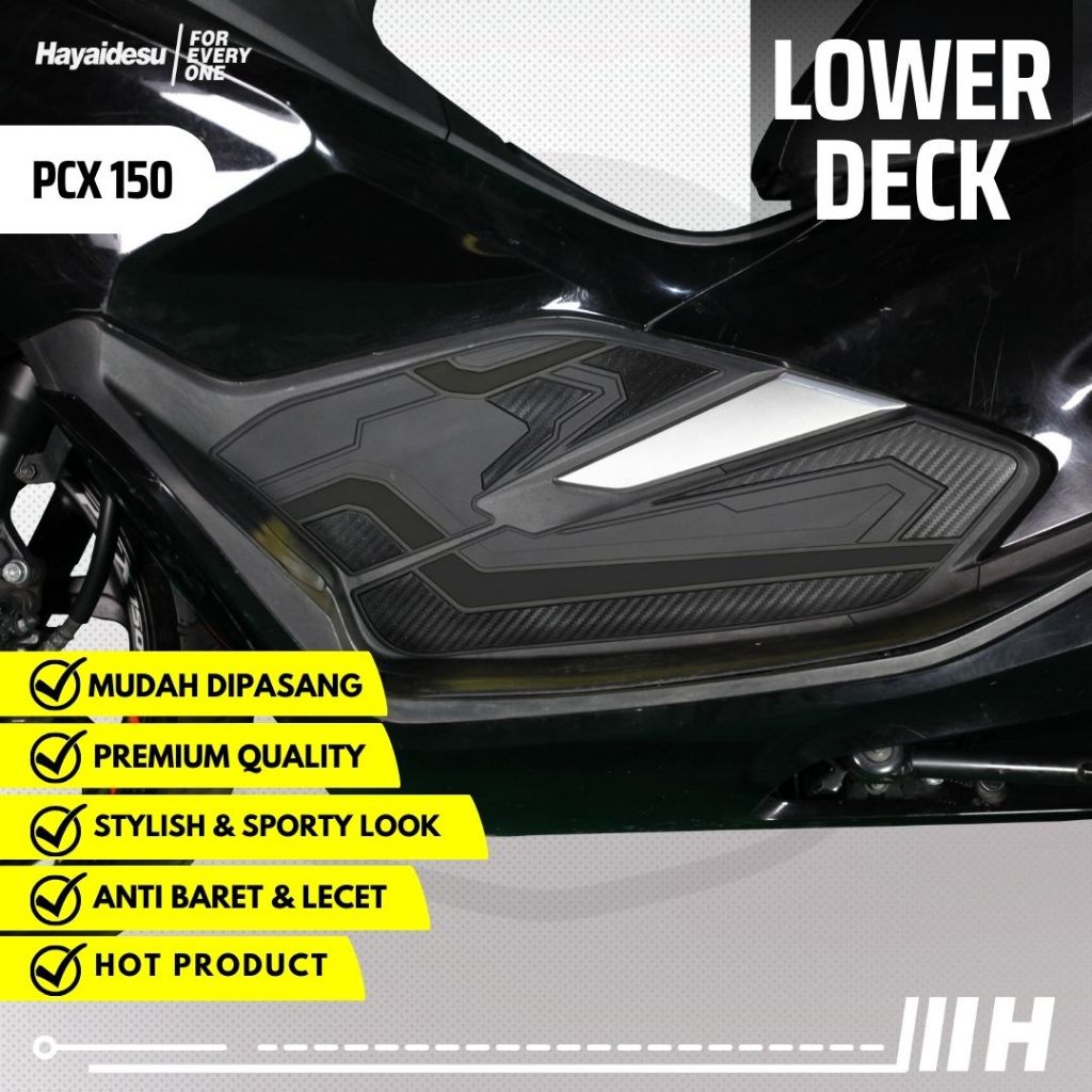 Hayaidesu PCX 150 Body Protector Lower Deck Cover