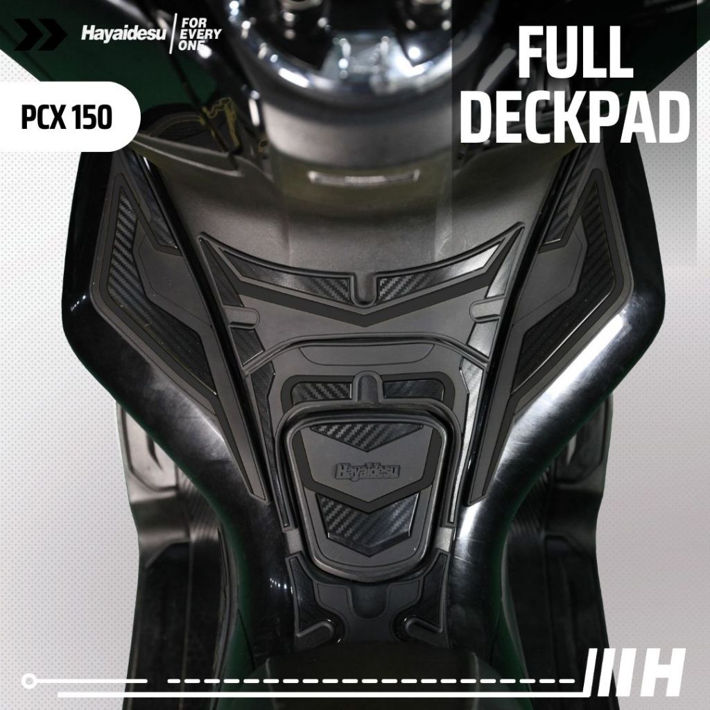 Hayaidesu PCX 150 PAKET Full Deck Pad dan Tank Pad Special Bundle Body Protector