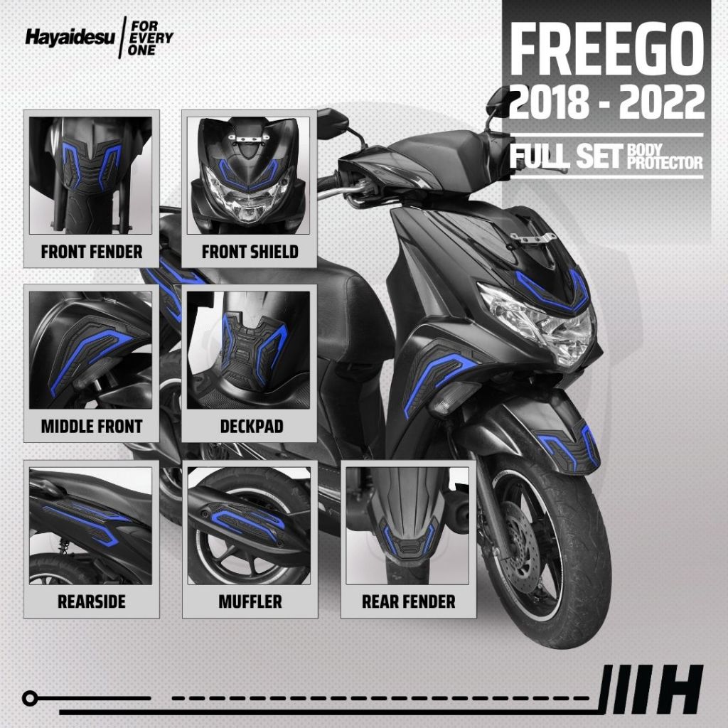 Hayaidesu Body Protector Freego Full Set Cover