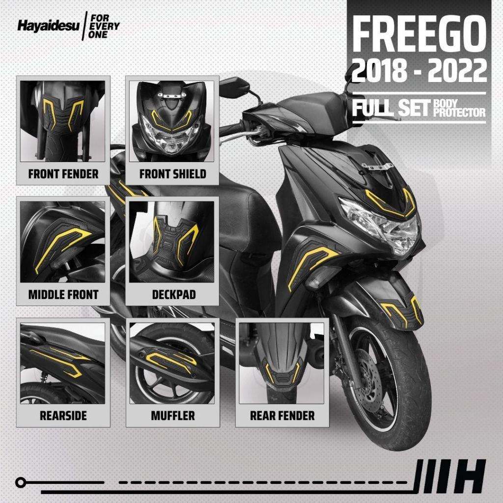 Hayaidesu Body Protector Freego Full Set Cover