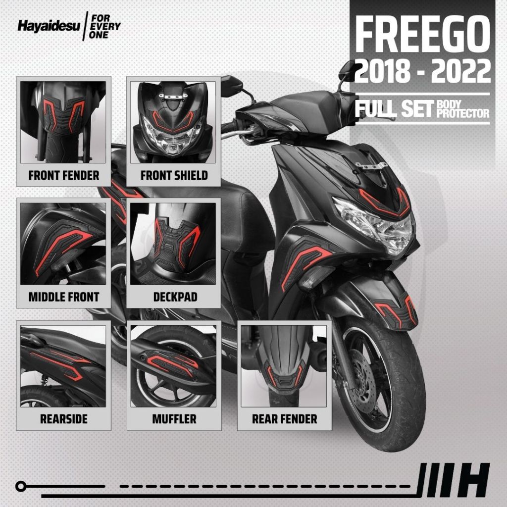 Hayaidesu Body Protector Freego Full Set Cover