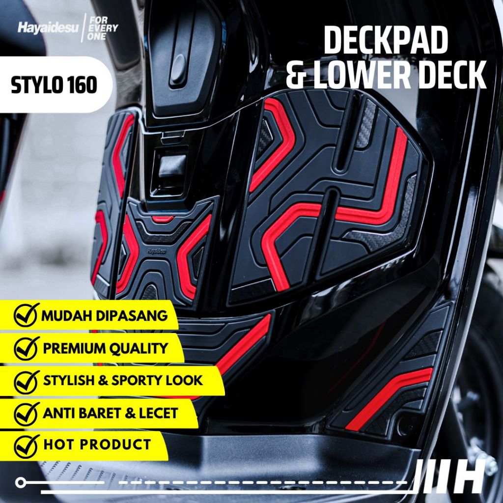 Hayaidesu STYLO 160 Body Protector Deck Cover