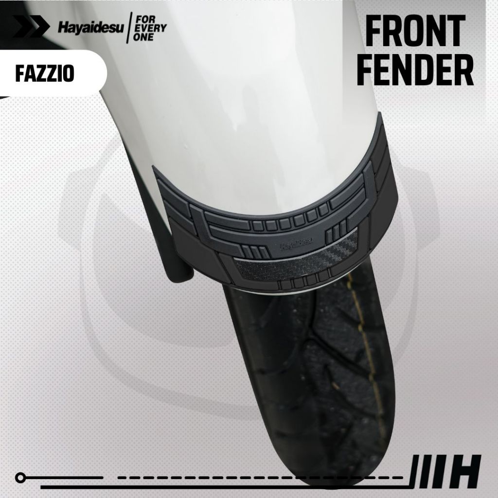 Hayaidesu Body Protector FAZZIO Front Fender Cover