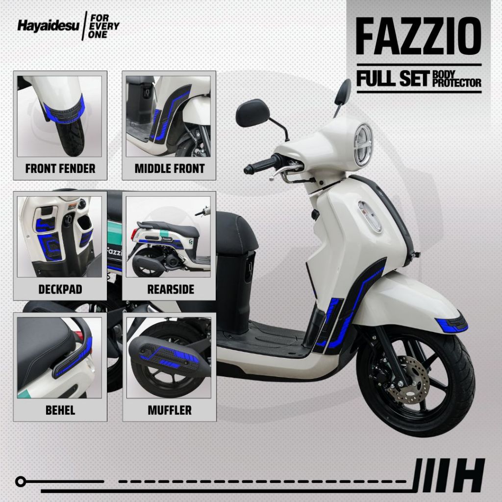 Hayaidesu Body Protector FAZZIO Full Set Cover