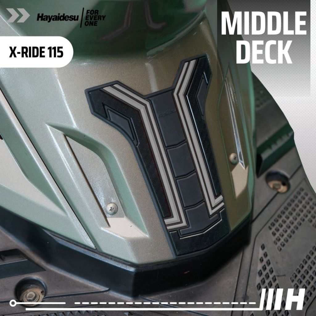 Hayaidesu XRIDE 115 Body Protector Middle Deck Cover