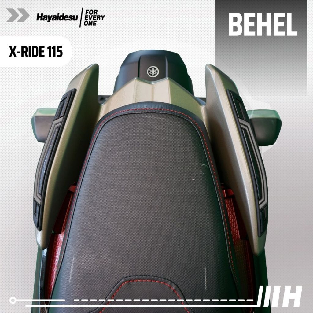 Hayaidesu XRIDE 115 Body Protector Behel Pillion Grip Cover
