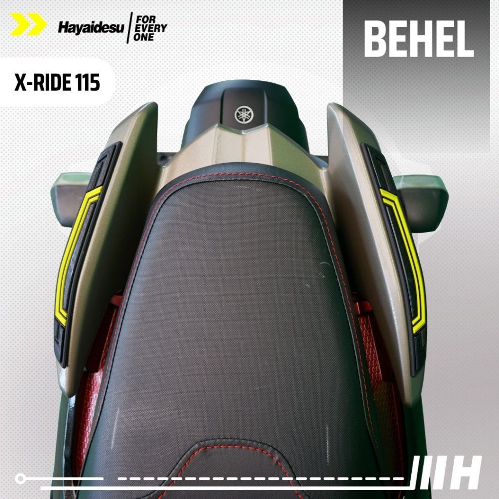 Hayaidesu XRIDE 115 Body Protector Behel Pillion Grip Cover