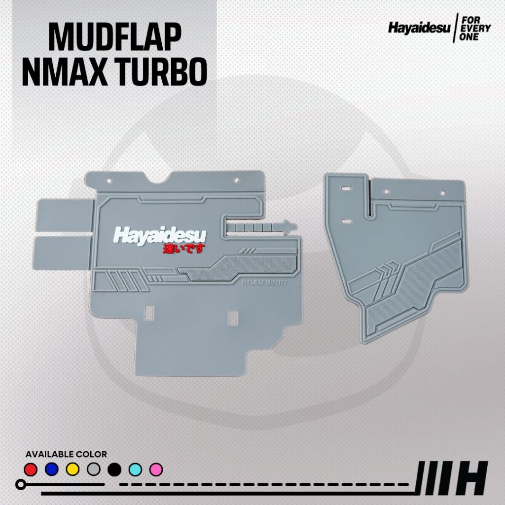 Hayaidesu NMAX TURBO Mudflap Penahan Lumpur - PREMIUM