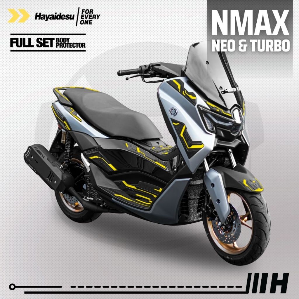Hayaidesu Yamaha NMAX NEO & TURBO Full Sett Body Protector Cover