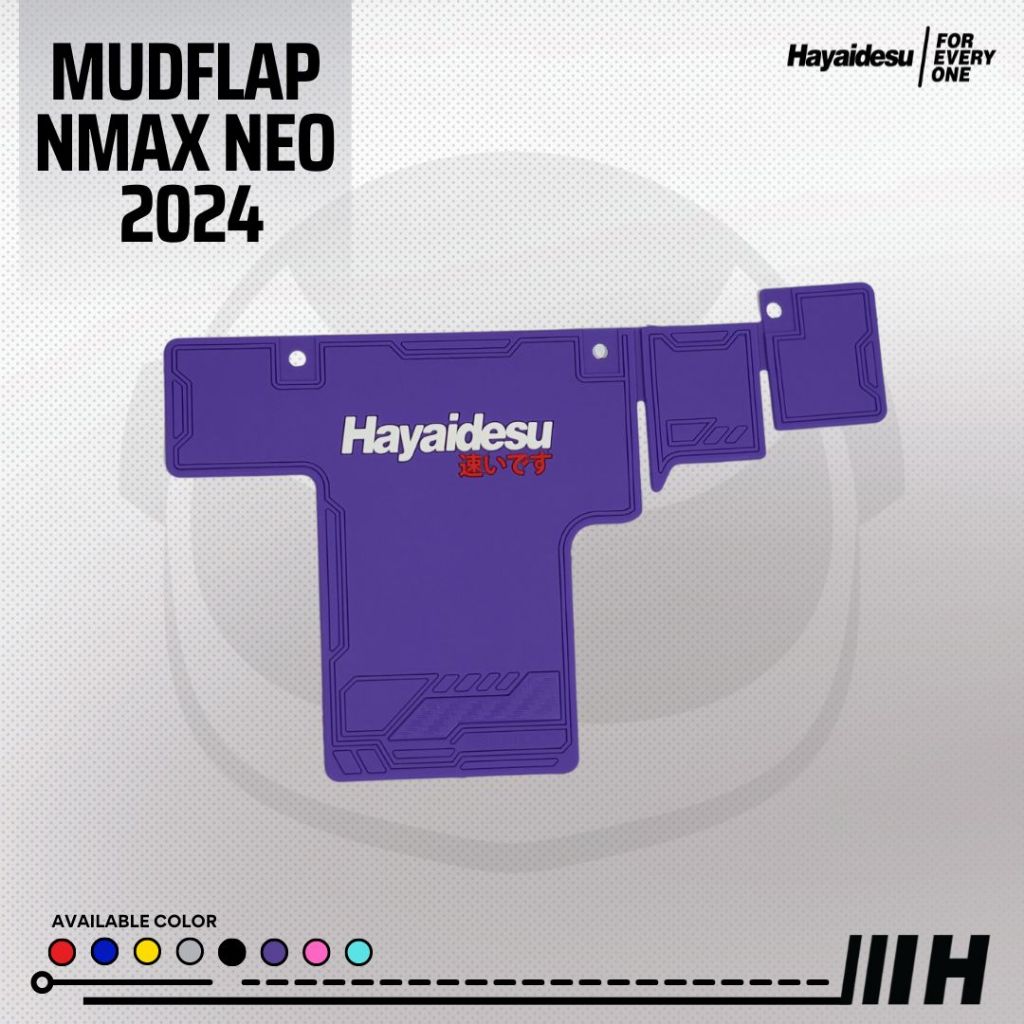 Hayaidesu NMAX NEO Mudflap Penahan Lumpur - PREMIUM