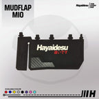 Hayaidesu Mud Flap YAMAHA MIO M3 , MIO J , MIO S , MIO Z , FINO FI , X-RIDE 125 , SOUL GT 125