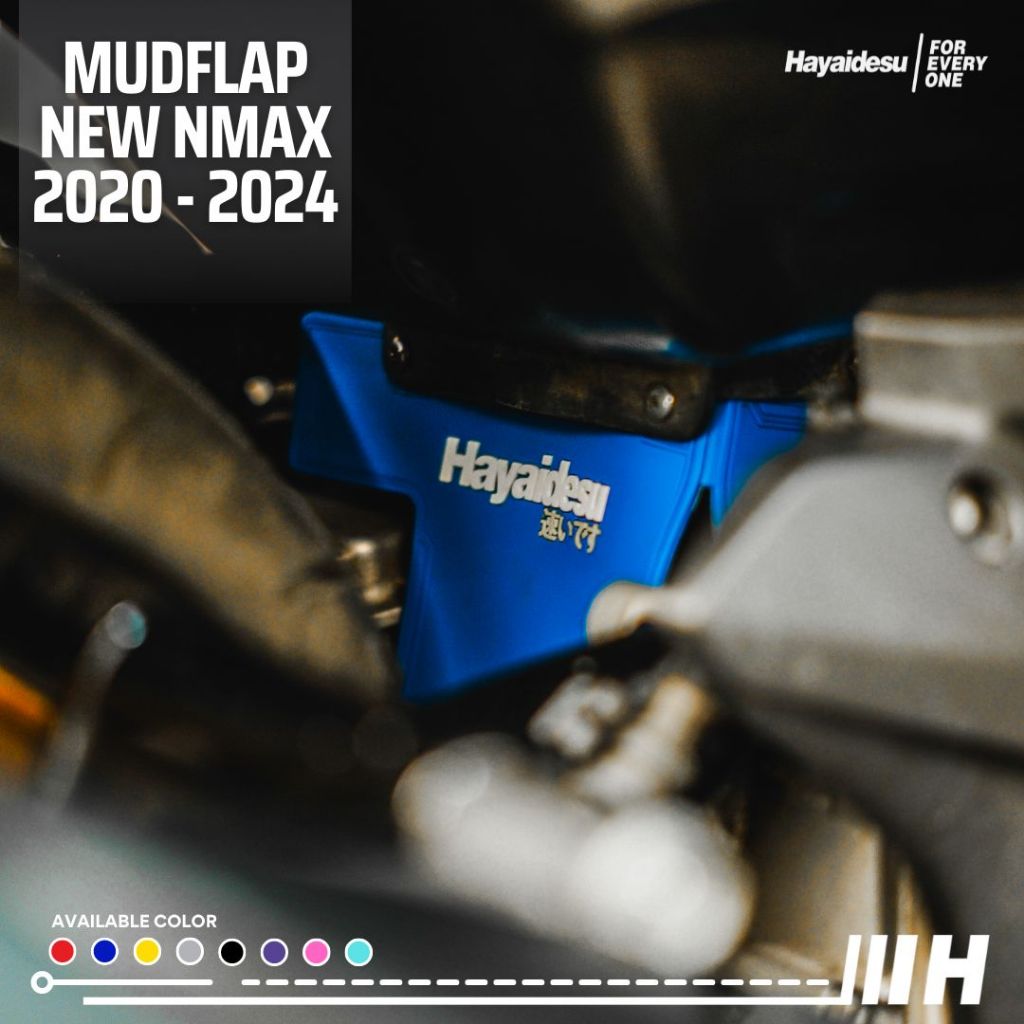 Hayaidesu All New Nmax 2020-2023 Mudflap Penahan Lumpur - PREMIUM
