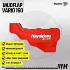 Hayaidesu Mud Flap VARIO 160 Penahan Lumpur - Premium