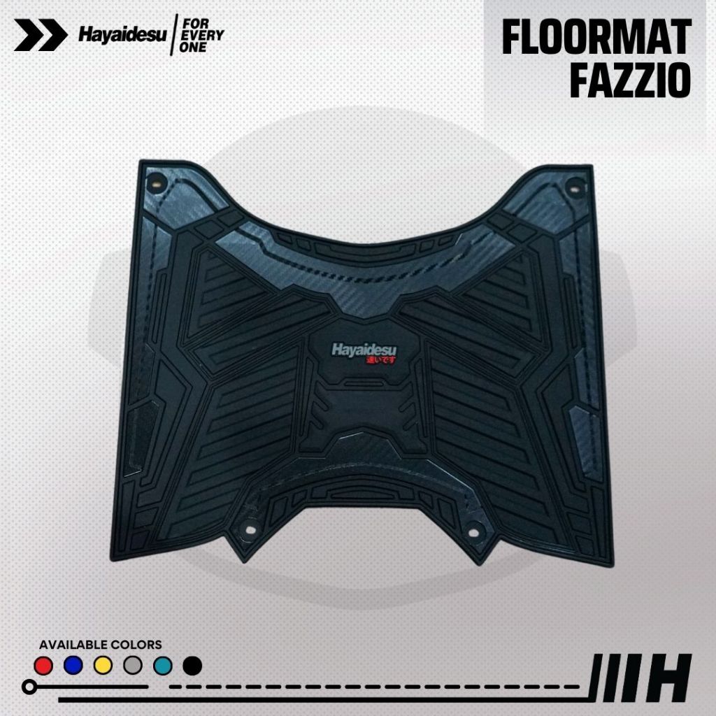 Hayaidesu Floor Mat Fazzio Karpet Motor  - Premium Quality