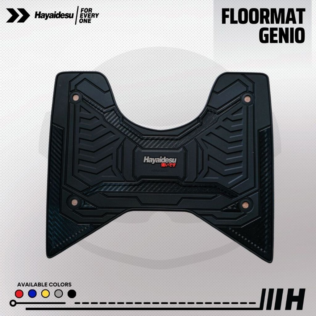 Hayaidesu Floor Mat Honda Genio Karpet Motor - Premium Quality