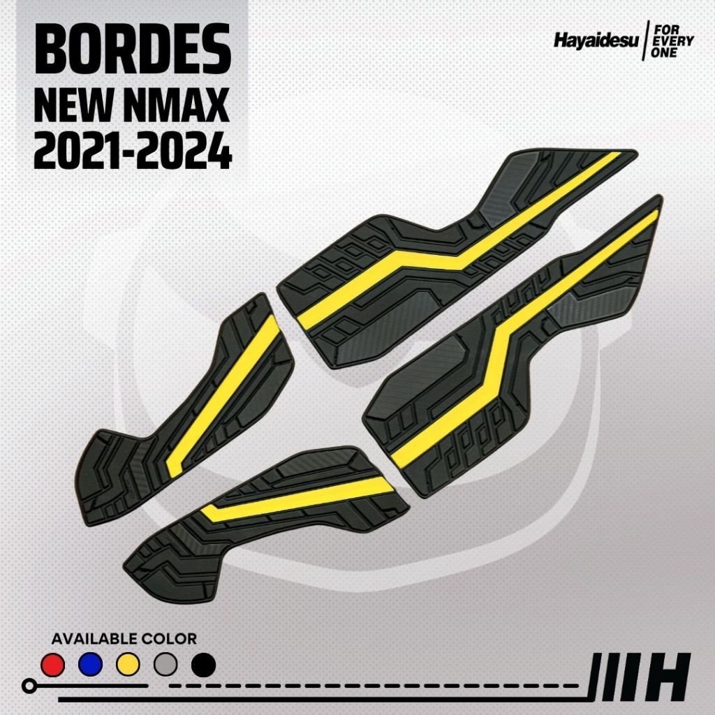 Hayaidesu Floor Step Boardrest Karpet Motor NEW NMAX Bordes -  Premium Quality