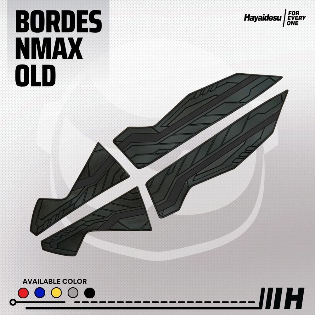 Hayaidesu Floor Step Boardrest Karpet Motor NMAX OLD Bordes -  Premium Quality