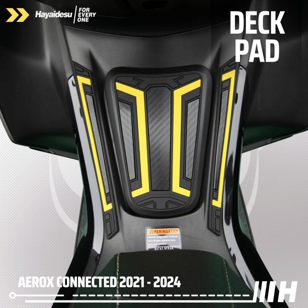 Hayaidesu AEROX Connected 2021-2024 Body Protector Deck Pad