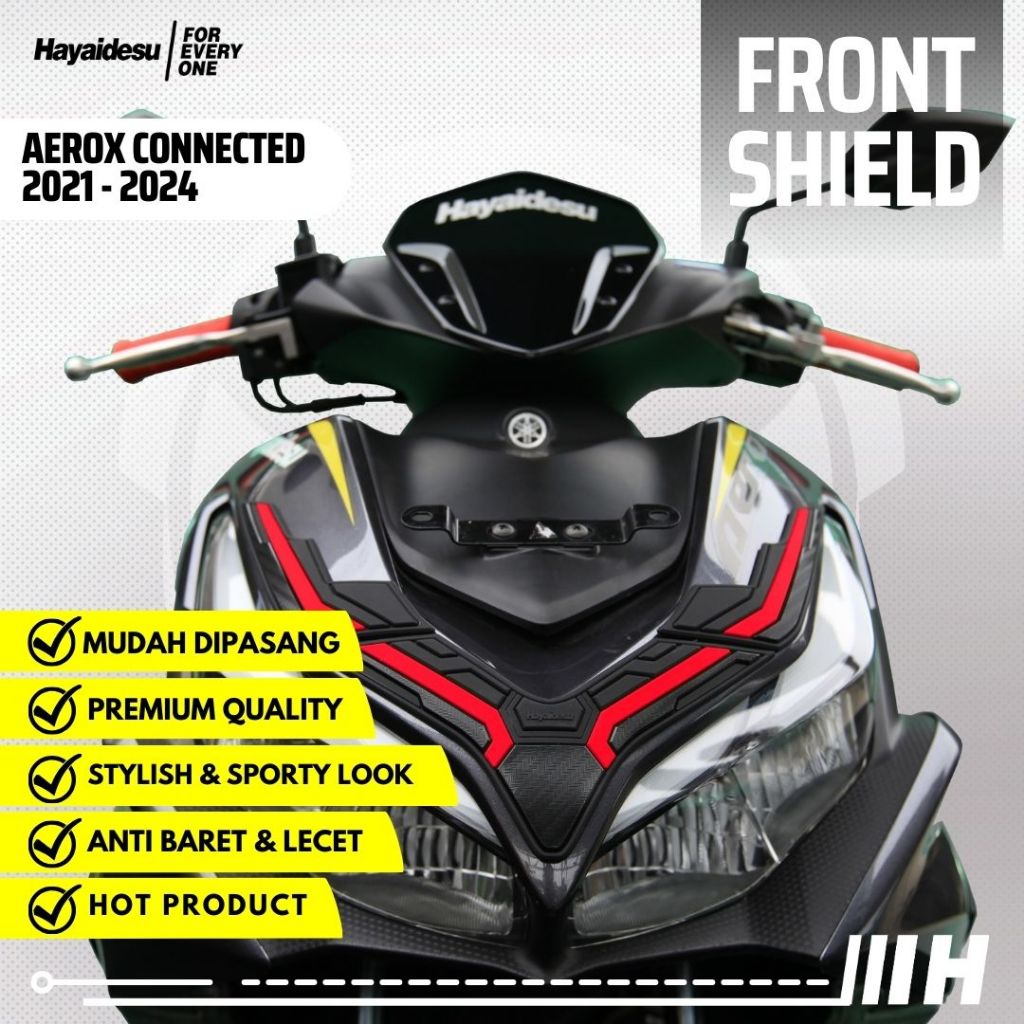 Hayaidesu AEROX Connected 2021-2024 Body Protector Front Shield Cover